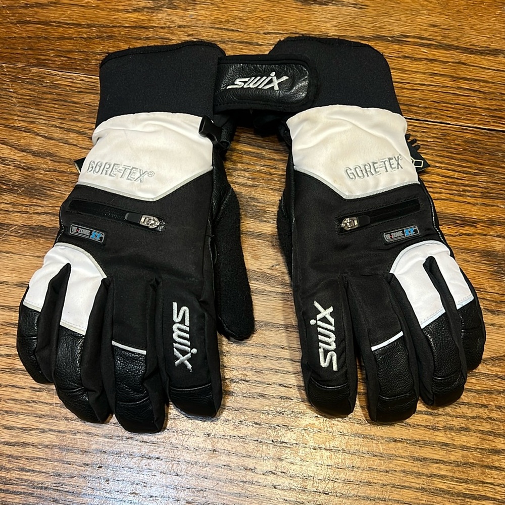 EUC Swix Gore-Tex leather Top Dog Ski gloves